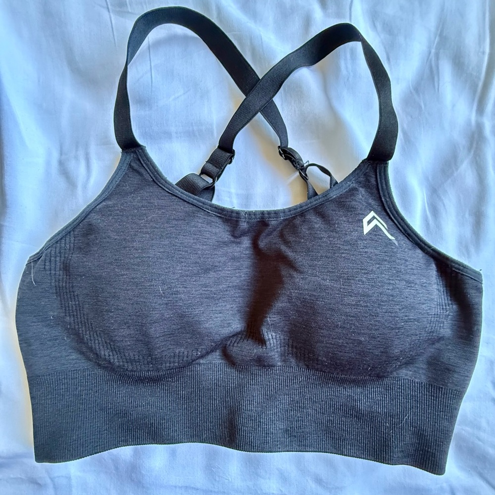 Oner Active Classic Seamless Sports Bra - Grey Marl